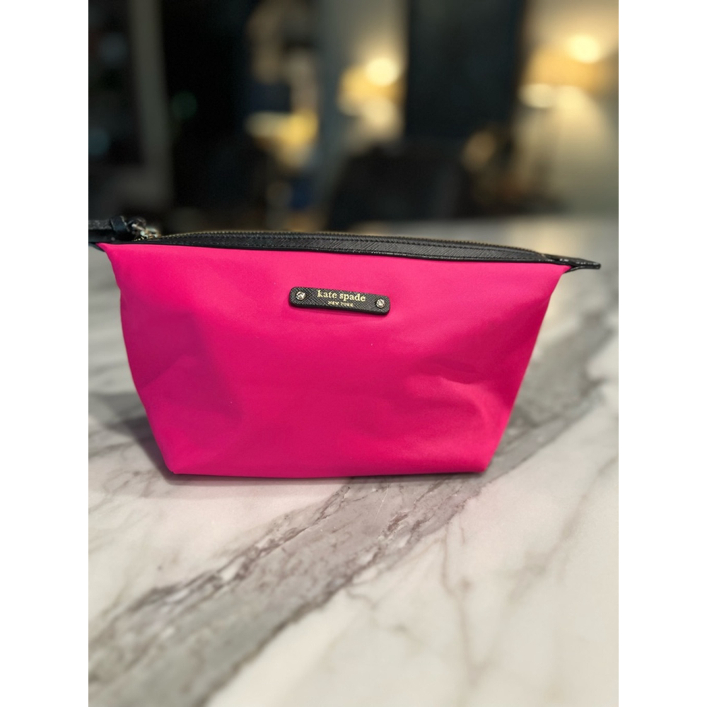 Kate Spade Pink Cosmetic Bag Small